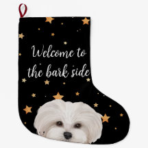 Maltipoo Welcome to the Bark Side Funny Dog