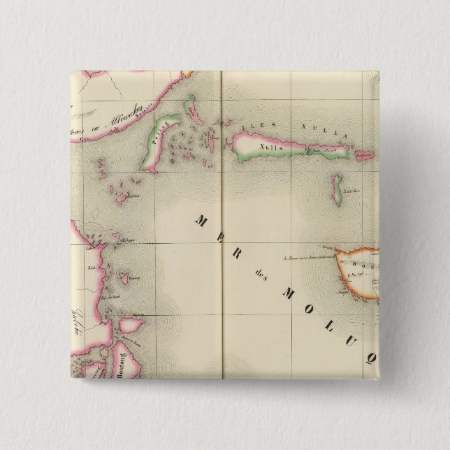 Maluku Oceania no 21 Button (Front)