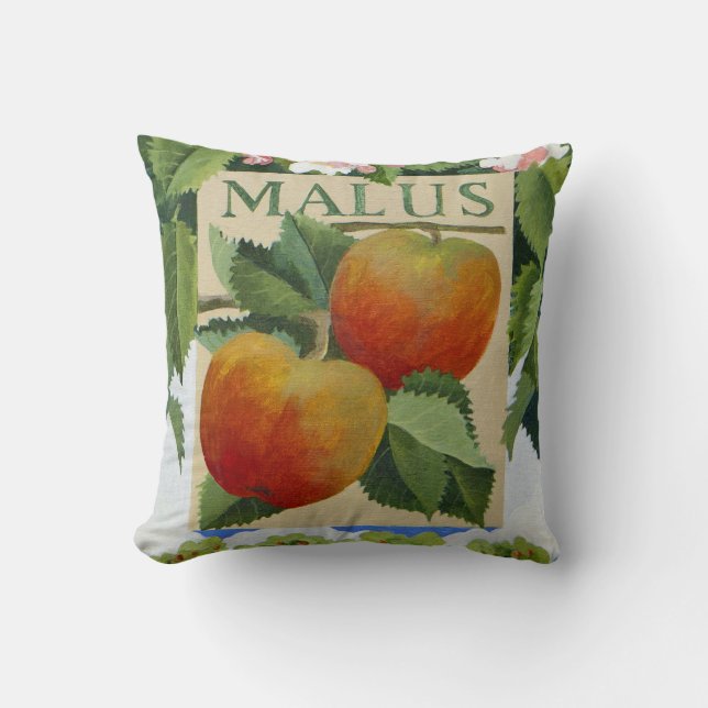 Malus Throw Pillow (Front)