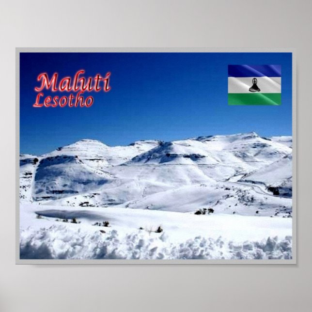 Maluti - Lesotho - Poster (Front)