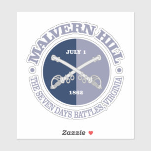 Malvern Hill (B&G) Sticker