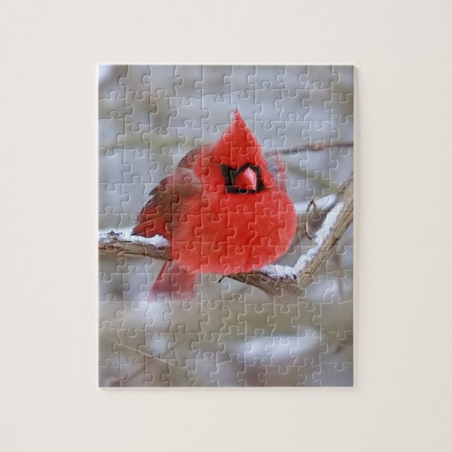 Malw_Cardinal_puzzle  Jigsaw Puzzle (Vertical)