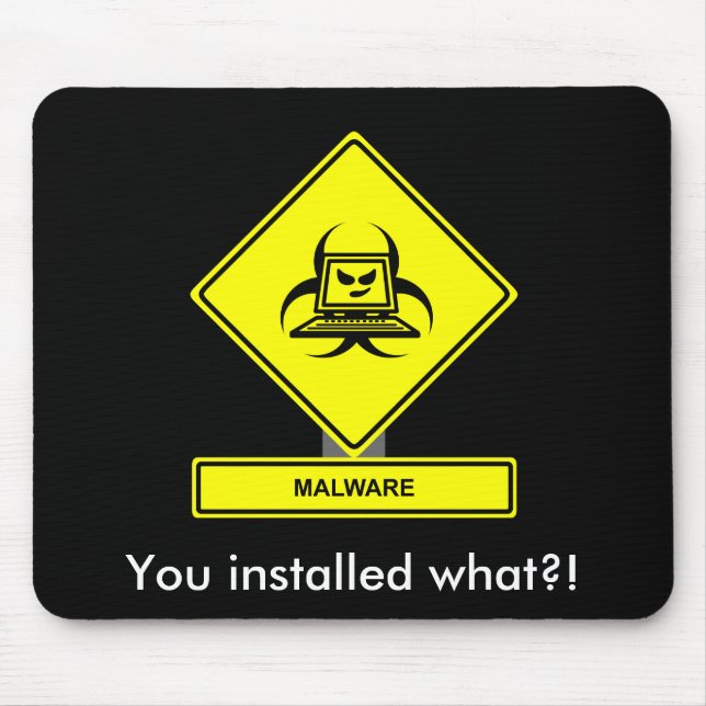 Malware Mousepad (Front)