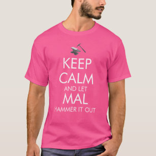 Keep Calm and Cook MAIALE UNISEX UOMO DONNA T SHIRT TEE 