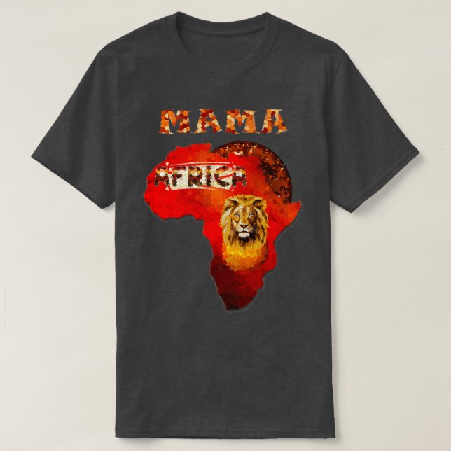 Mama Africa 24 T-Shirt (Design Front)