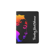Mama Africa Passport Holder - Black
