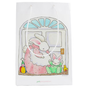 Mama and Baby Bunny gift bag