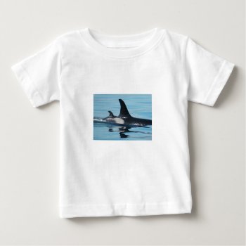 Mama And Baby Orca Shirt by OrcaWatcher at Zazzle