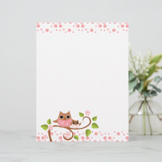 Mama and Baby Owl (Standing Front)