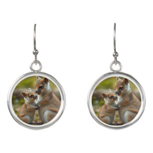 Mama And Baby Quokka Life Lessons, Earrings