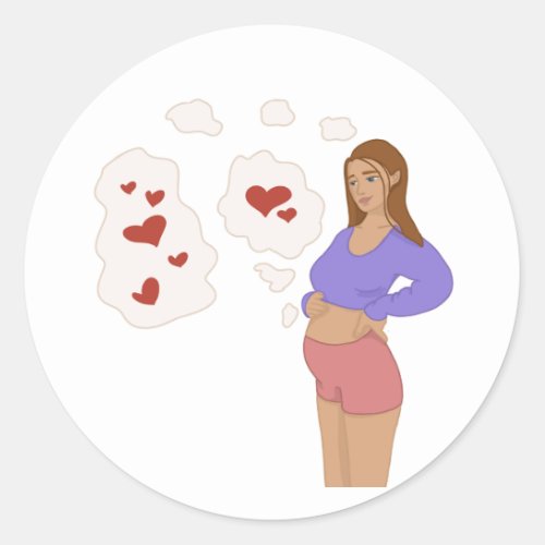 Mama and Baby Sticker _ Pregnancy 