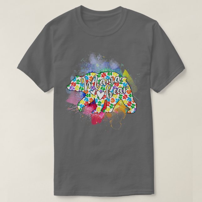 Mama Bear (2)  T-Shirt (Design Front)