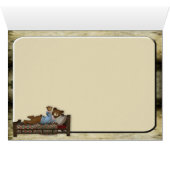 Mama Bear 3 Cubs Cards (Inside Horizontal (Bottom))