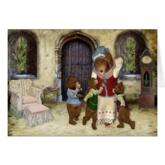 Mama Bear 3 Cubs Cards