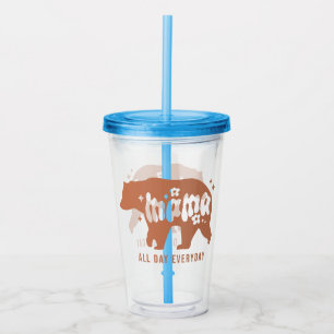 Mama Bear Acrylic Tumbler