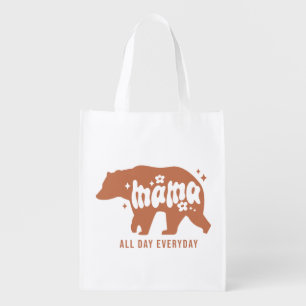 Mama Bear All Day Everyday Grocery Bag