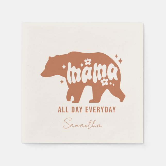 Mama Bear - All Day Everyday Napkins (Front)