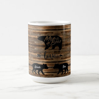 Mama Bear and Cubs Coffee Mug