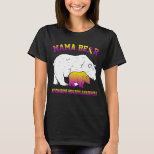 Mama Bear Autoimmune Hepatitis Awareness T-Shirt