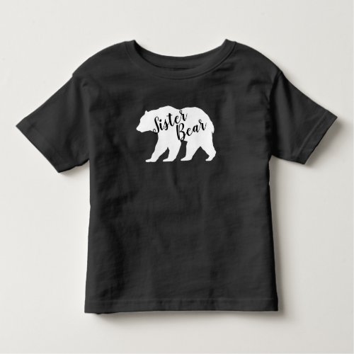 Mama Bear Baby Shower Woodland Lodge Toddler T_shirt