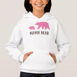 Mama Bear, Bear Cub, Cute Bear, Little Bear Hoodie
