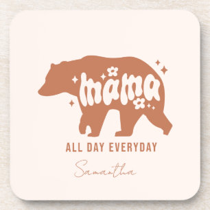 Mama Bear Beverage Coaster