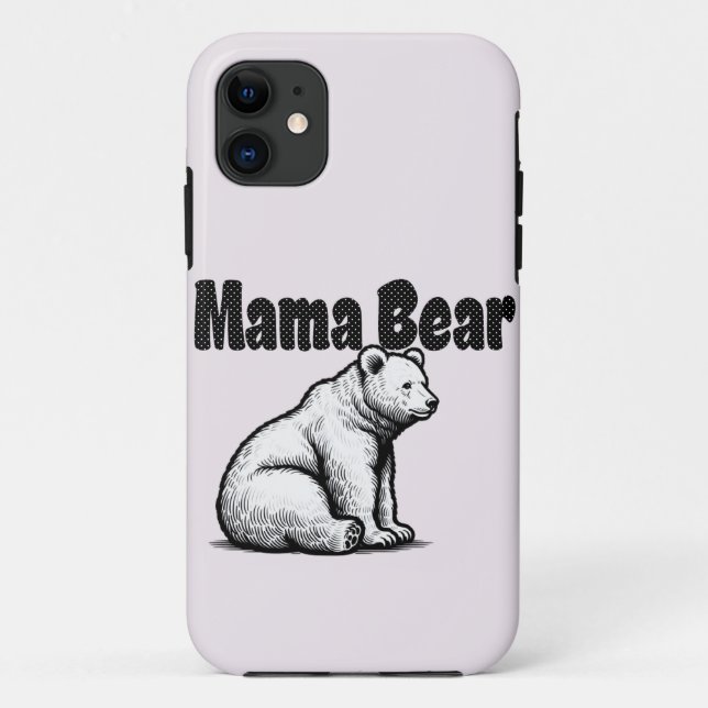 Mama Bear  Case-Mate iPhone Case (Back)