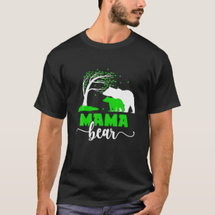 Mama Bear Cerebral Palsy Mom Of A Cerebral Palsy W T-Shirt