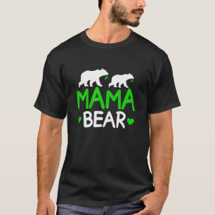 Mama Bear Cerebral Palsy Mom Of A Cerebral Palsy W T-Shirt