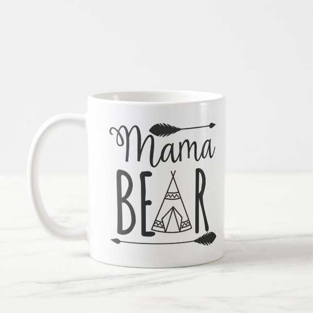 Mama Bear Coffee Mug (Left)
