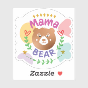 Mama Bear Cozy #4 Sticker