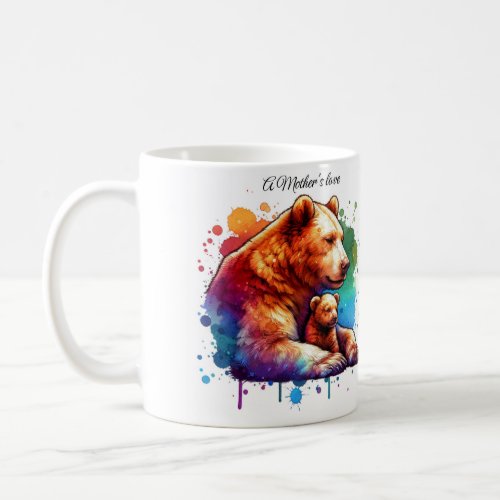 Mama Bear  Cub Love Mug Mothers Day Mug