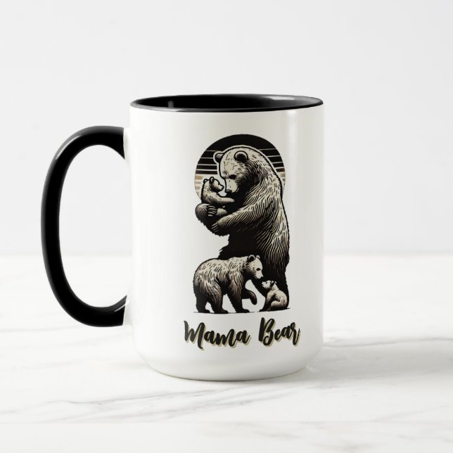 Mama Bear - Customizable Mug (Left)