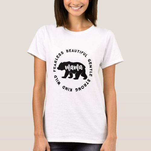 Mama Bear family T_Shirt