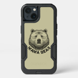 Mama Bear, Hand Drawn Illustration iPhone 13 Case