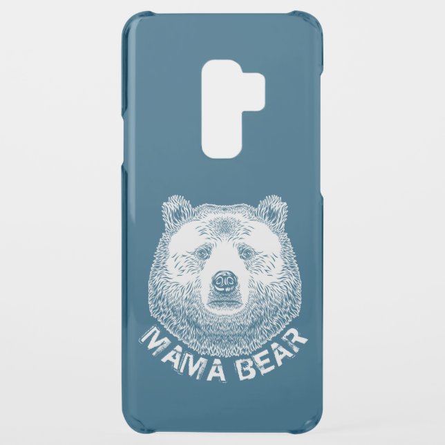Mama Bear, Hand Drawn Illustration Uncommon Samsung Galaxy Case (Back)