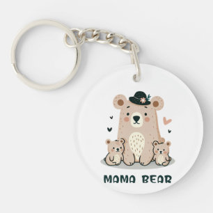 MAMA BEAR KEYCHAIN