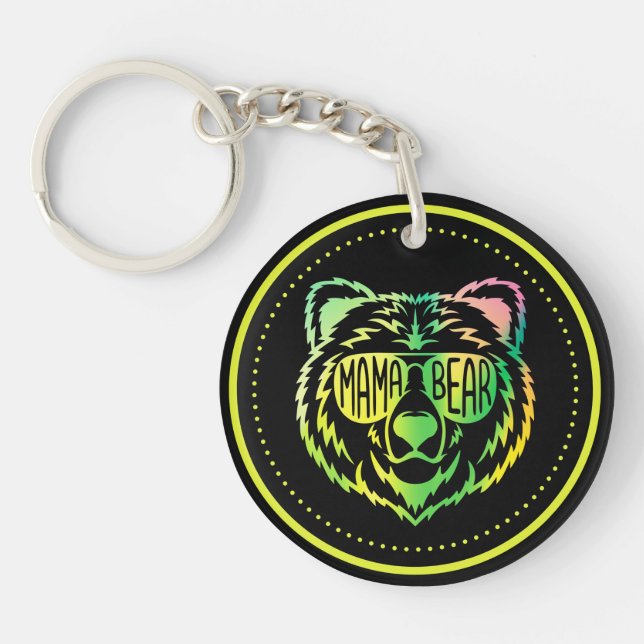 Mama Bear  Keychain (Front)