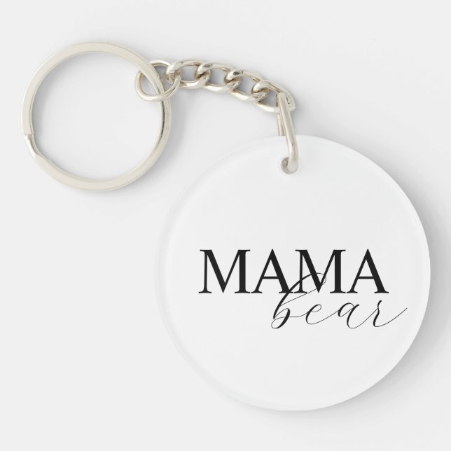Mama Bear Keychain (Front)