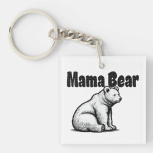 Mama Bear Keychain