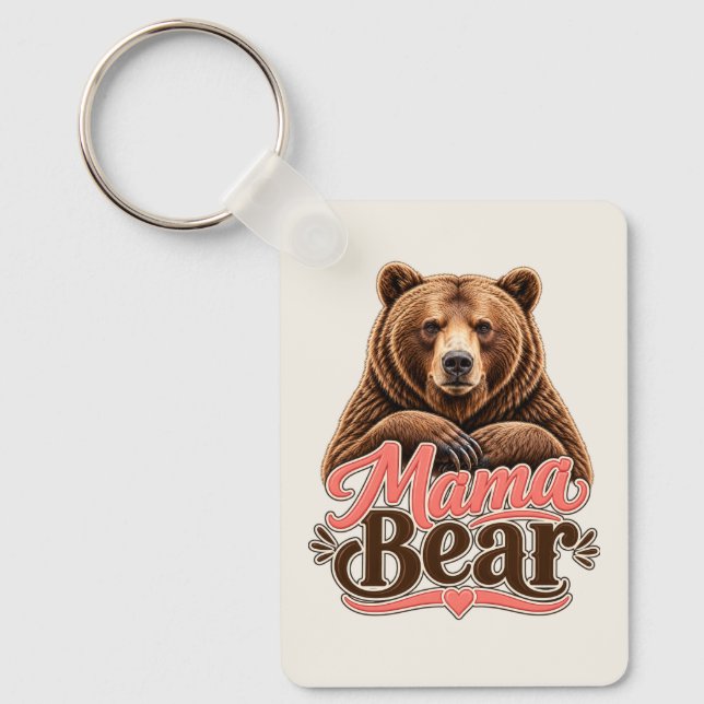 Mama Bear  Keychain (Front)