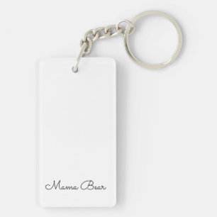 Mama Bear Mothers Day Kids Mom Love Keychain