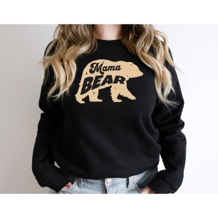Mama Bear-Mothers Day-Mom-Funny Sweatshirt