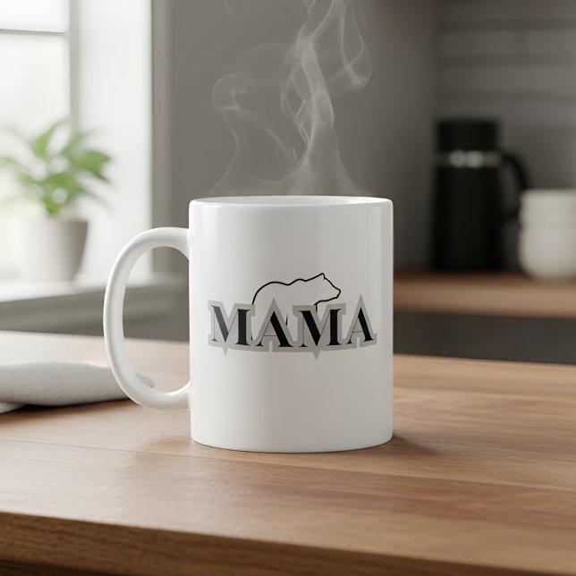 Mama Bear Mug – Bold & Strong (Creator Uploaded)