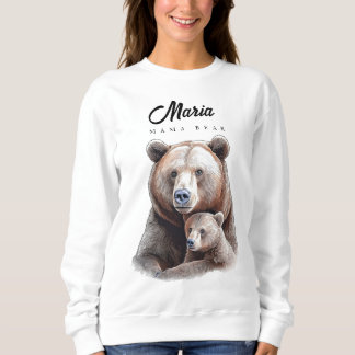 Mama Bear Personalized Sweatshirt