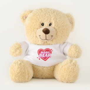 MAMA BEAR PERSONALIZED TEDDY BEAR