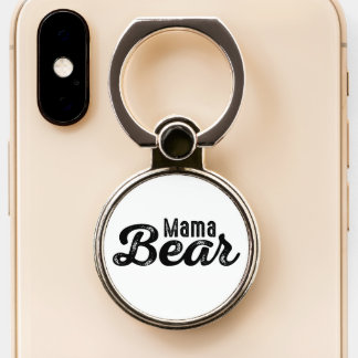 Mama Bear Phone Ring Stand