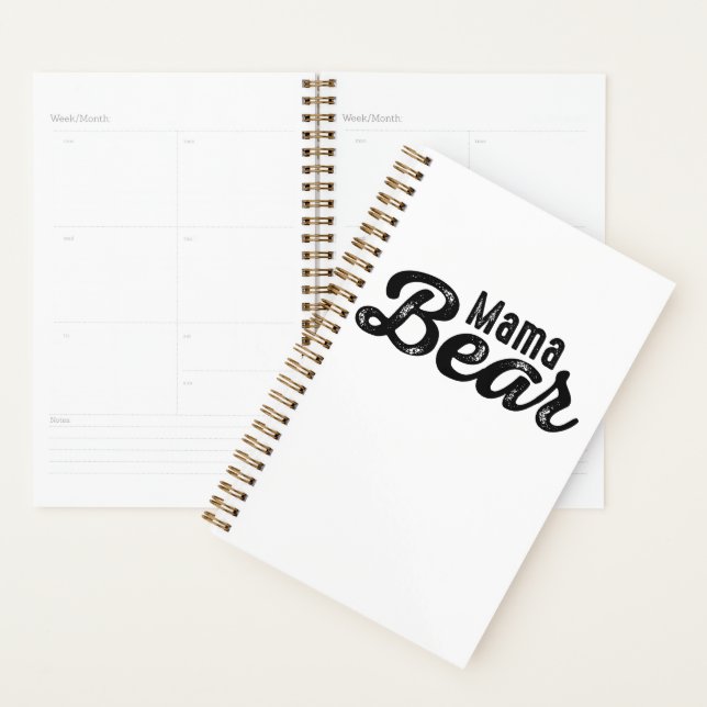Mama Bear Planner (Display)