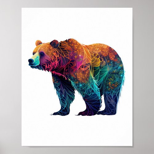 Mama Bear Png JPG Pdf Files Mama Baby Bear  Poster