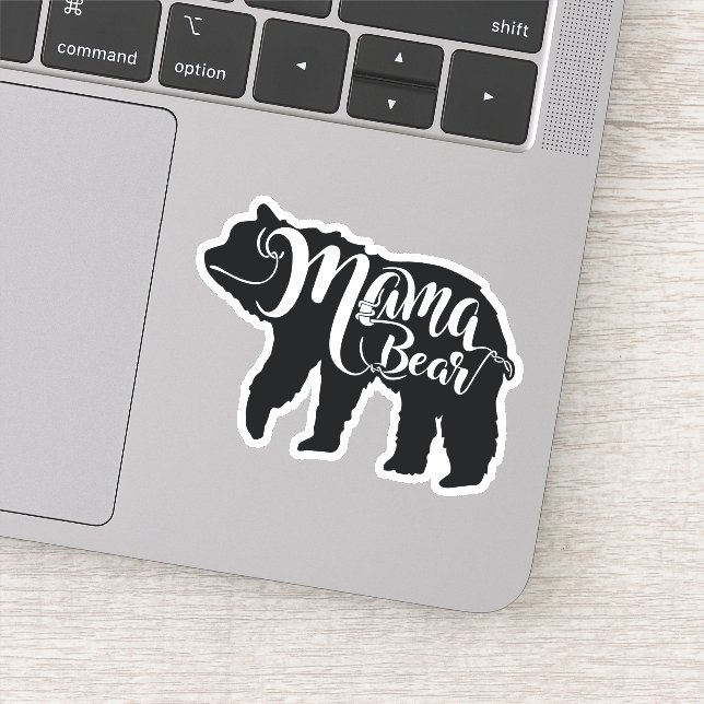 Mama Bear Sticker (Detail)